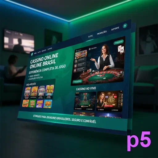 Tela mobile do p5 com Pix para depósitos e saques